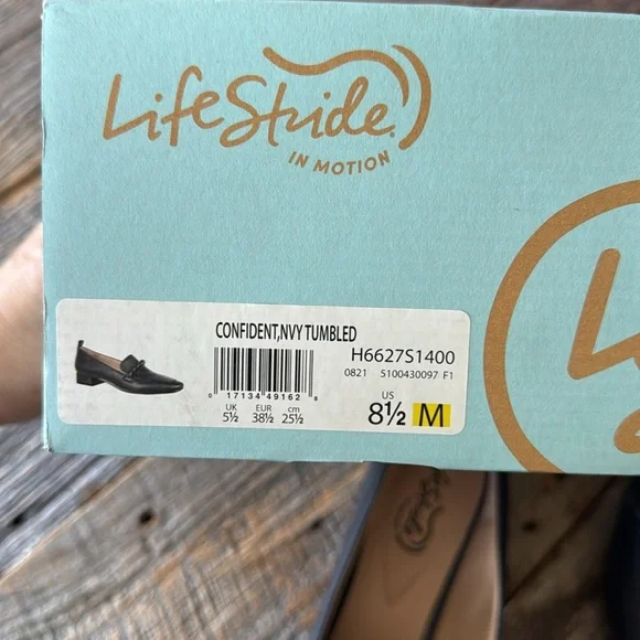 Life Stride Women's Navy Confident Loafers Size 8.5M - Picture 2 of 12